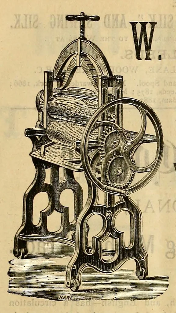 An illustration from Journal of domestic appliances, 1881, leaf 89