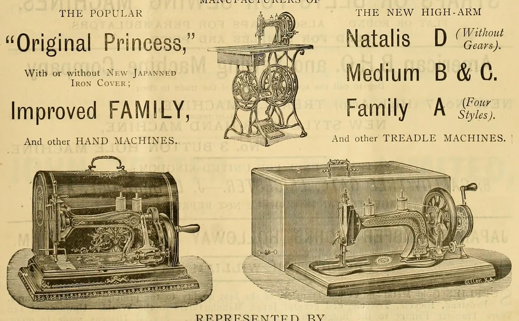 An illustration from Journal of domestic appliances, 1881, leaf 189