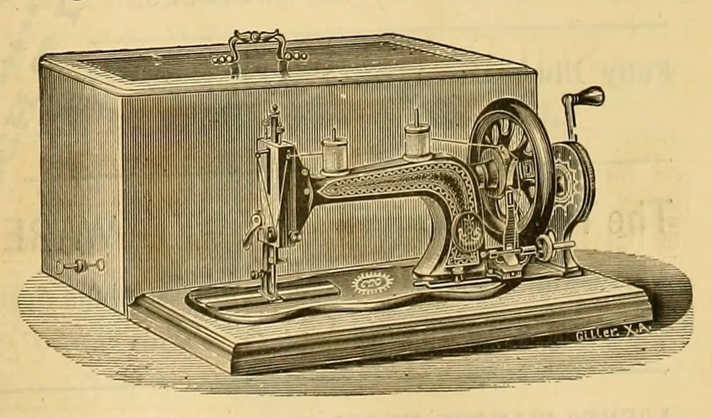 An illustration from Journal of domestic appliances, 1881, leaf 265