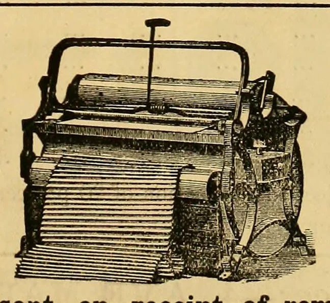 An illustration from Journal of domestic appliances, 1881, leaf 97