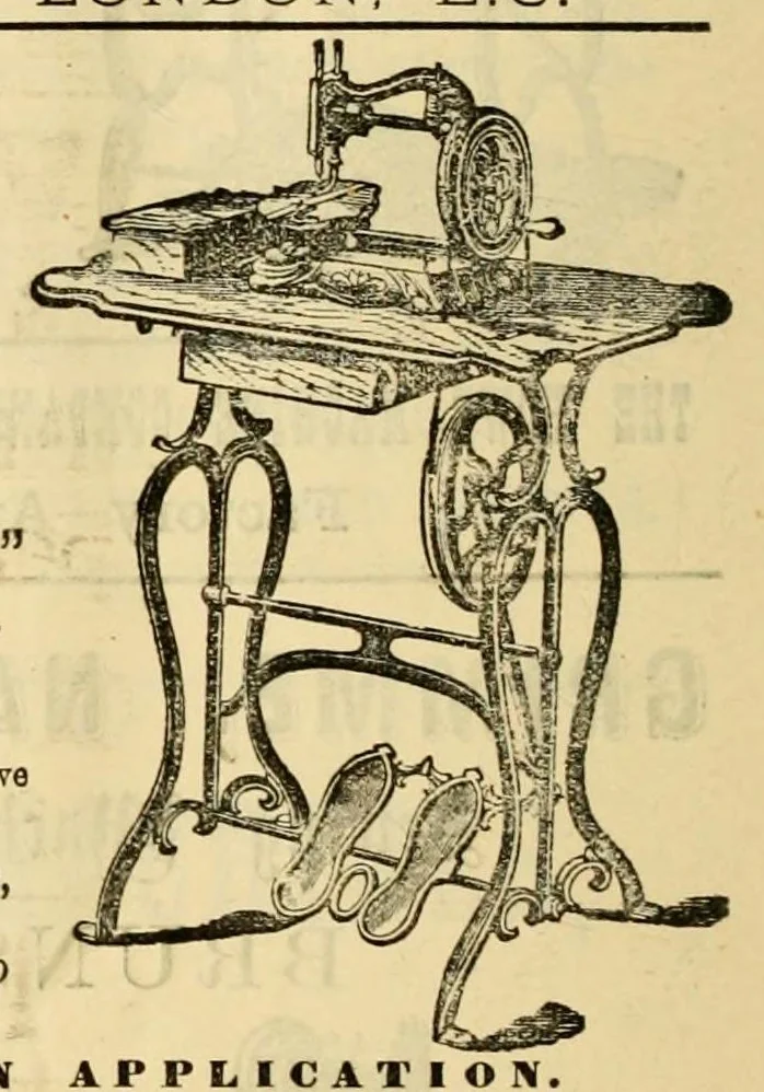 An illustration from Journal of domestic appliances, 1881, leaf 184