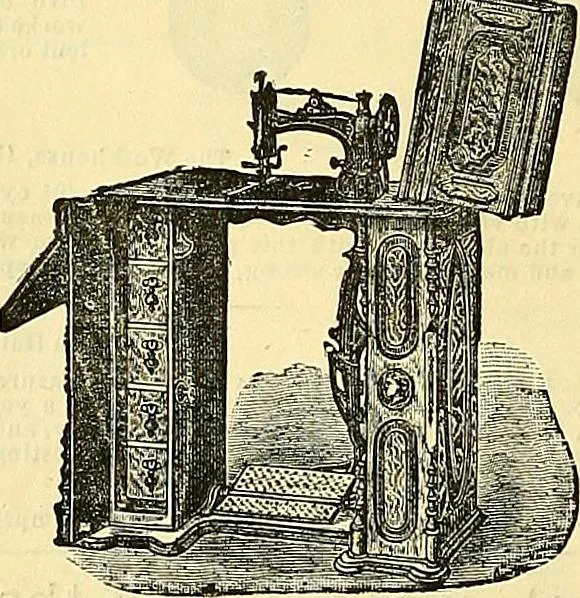 An illustration from Journal of domestic appliances, 1881, leaf 129