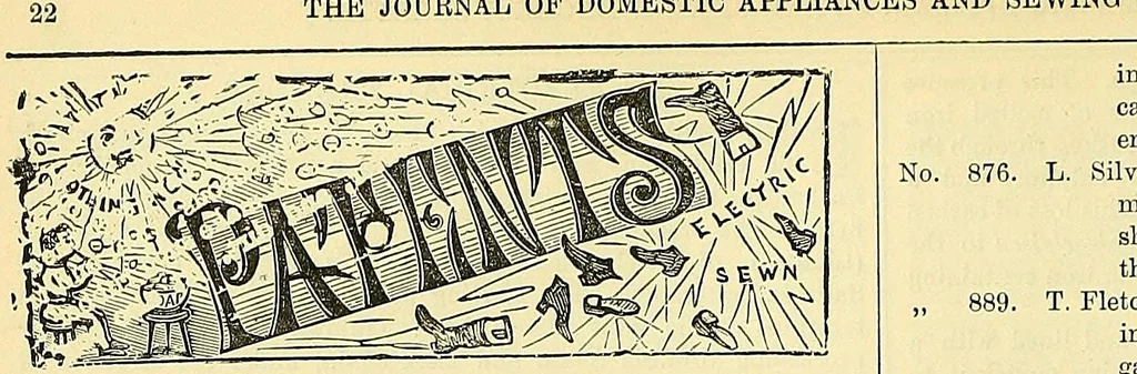 An illustration from Journal of domestic appliances, 1881, leaf 147