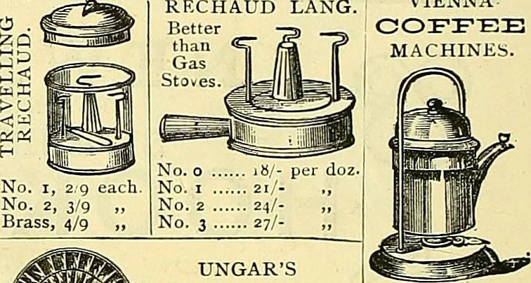 An illustration from Journal of domestic appliances, 1881, leaf 155