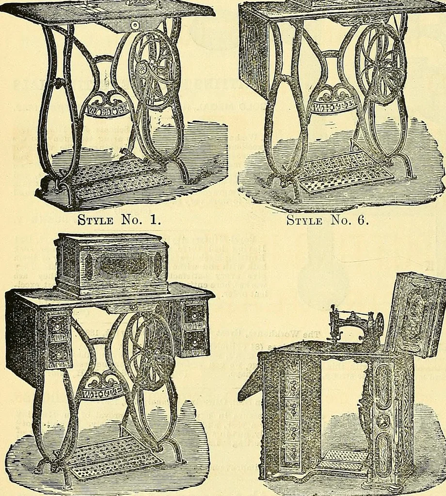 An illustration from Journal of domestic appliances, 1881, leaf 167