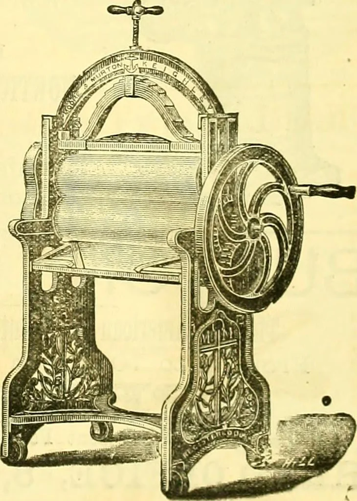 An illustration from Journal of domestic appliances, 1881, leaf 192
