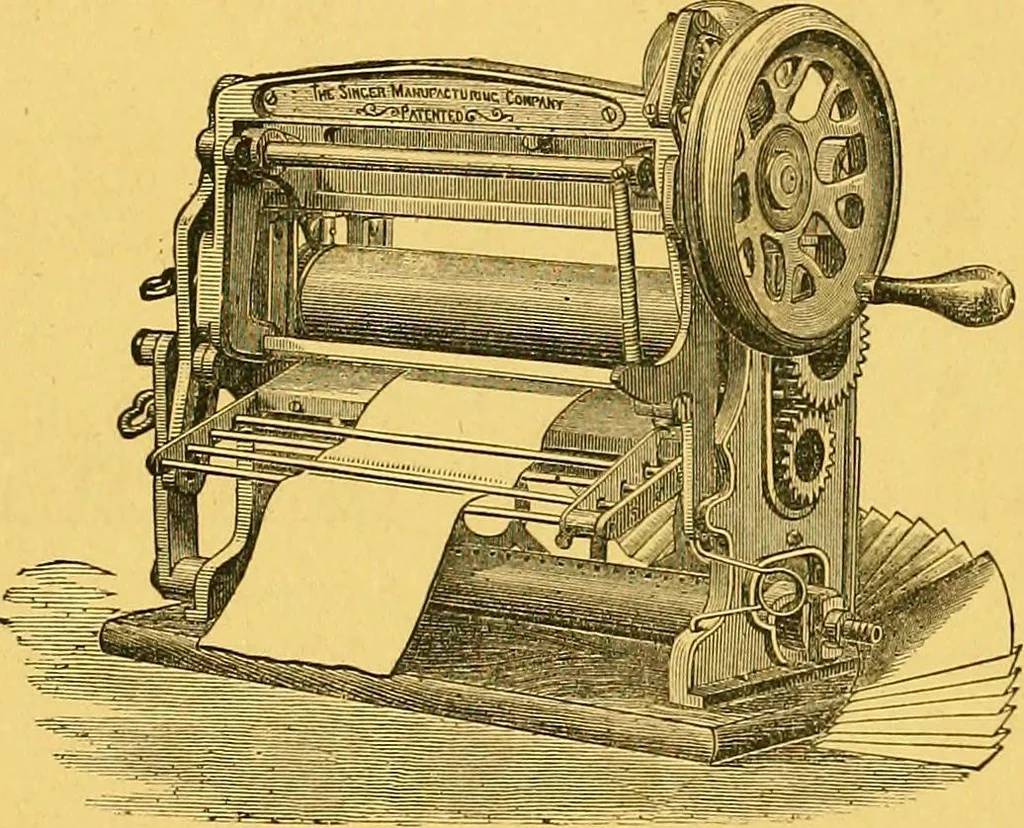 An illustration from Journal of domestic appliances, 1881, leaf 196