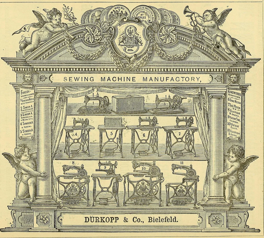 An illustration from Journal of domestic appliances, 1881, leaf 203