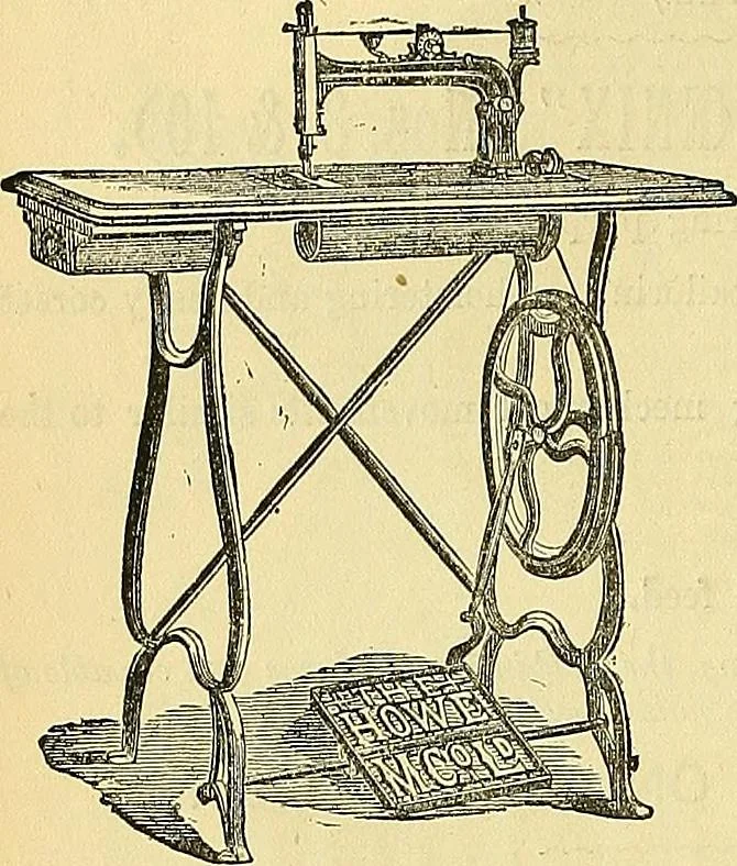 An illustration from Journal of domestic appliances, 1881, leaf 205