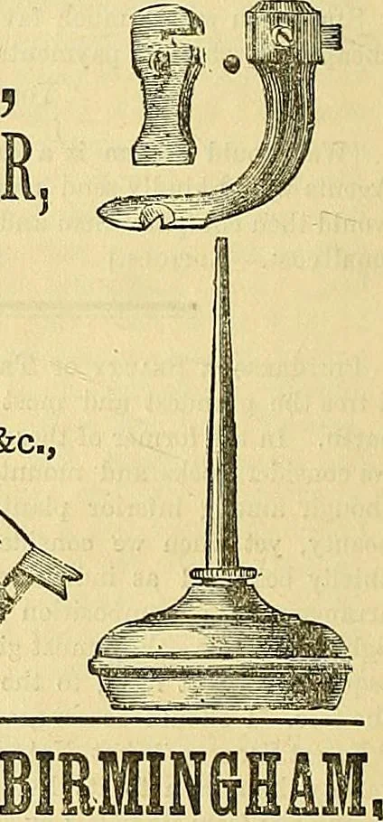 An illustration from Journal of domestic appliances, 1881, leaf 223