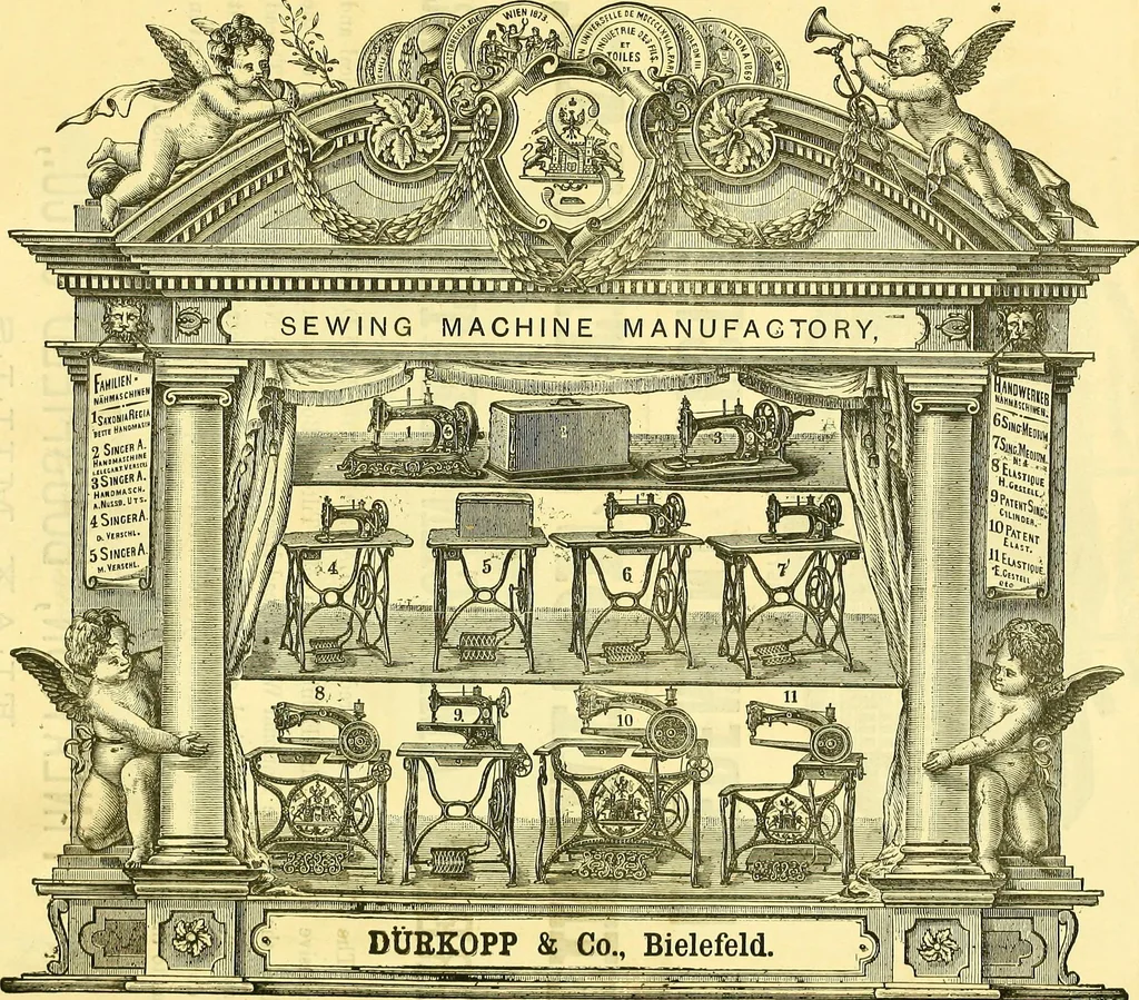 An illustration from Journal of domestic appliances, 1881, leaf 266