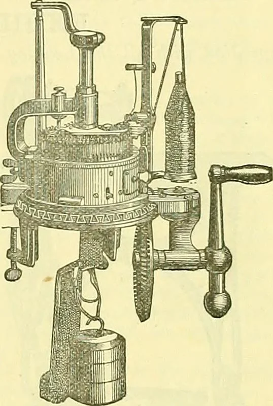 An illustration from Journal of domestic appliances, 1881, leaf 28