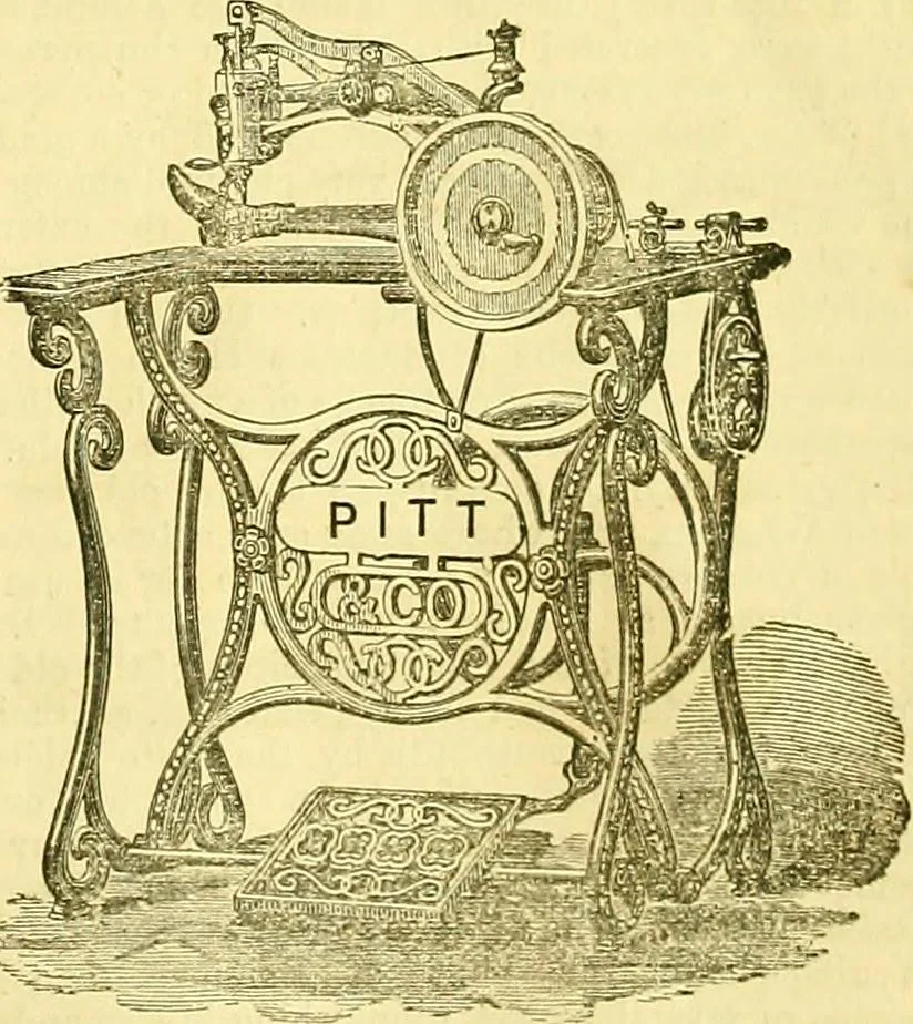 An illustration from Journal of domestic appliances, 1881, leaf 282
