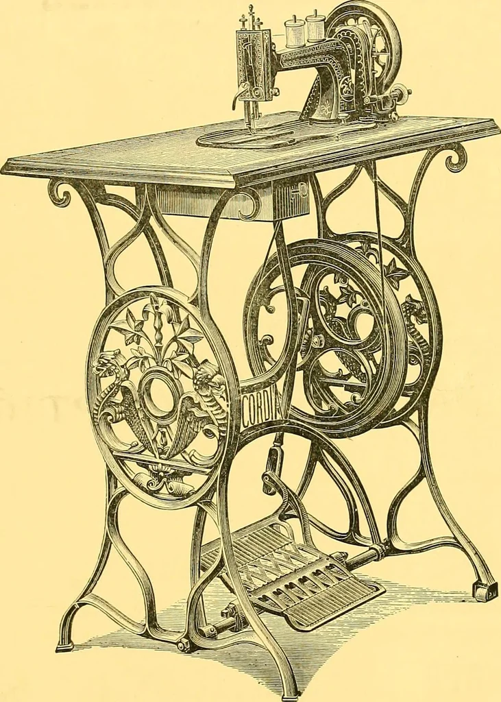 An illustration from Journal of domestic appliances, 1881, leaf 334