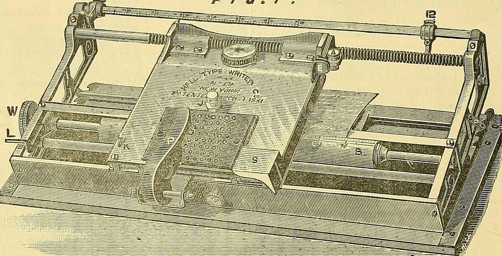 An illustration from Journal of domestic appliances, 1881, leaf 71