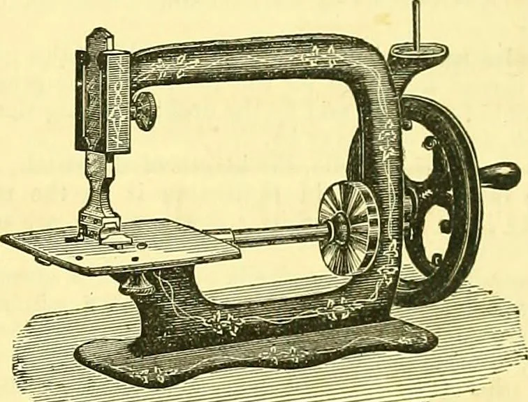 An illustration from Journal of domestic appliances, 1881, leaf 98