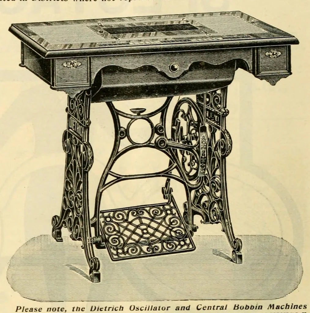 An illustration from Journal of domestic appliances, 1881, leaf 108