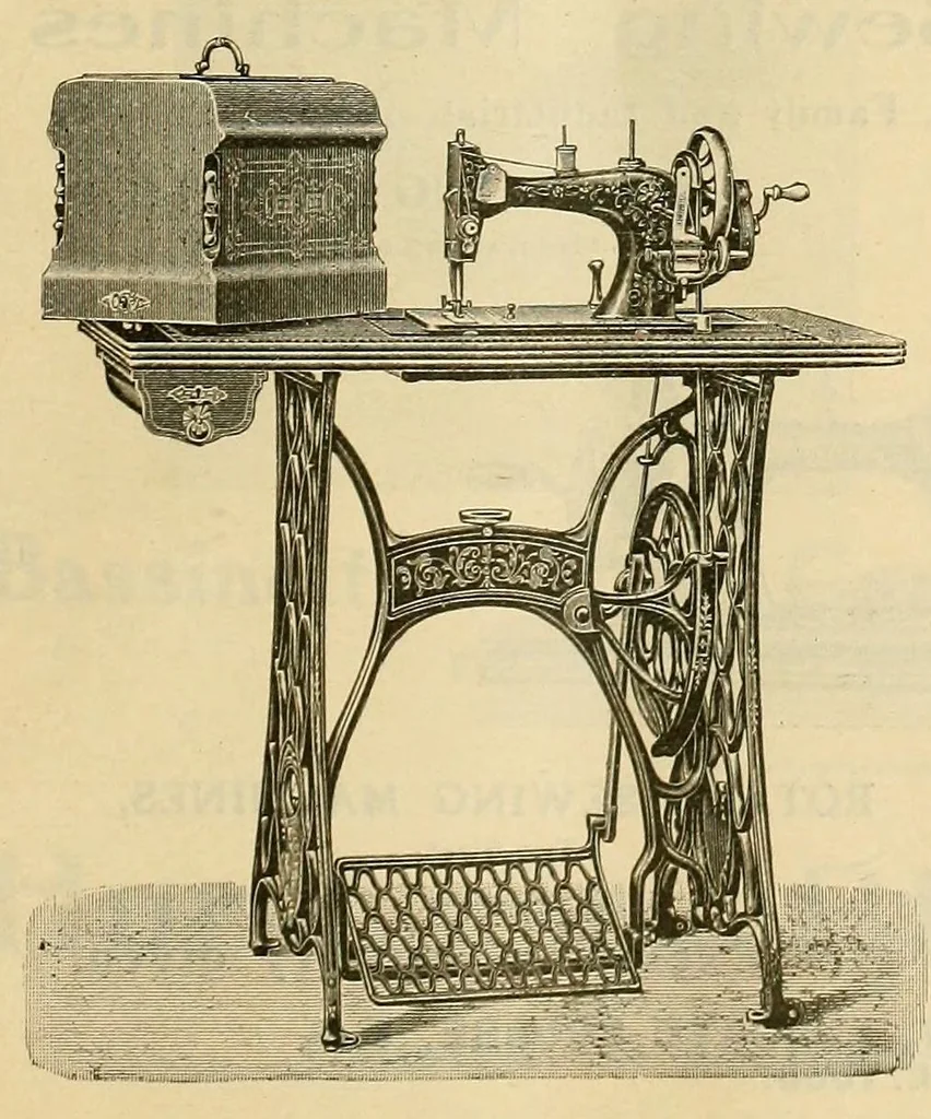 An illustration from Journal of domestic appliances, 1881, leaf 205