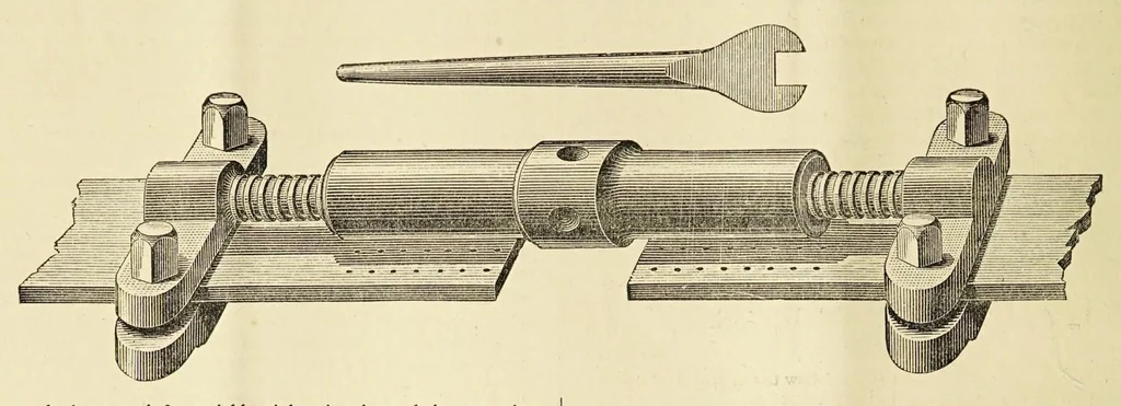 An illustration from Journal of fabrics and textile industries, 1882, leaf 110
