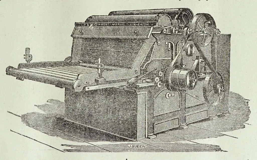 An illustration from Journal of fabrics and textile industries, 1882, leaf 173