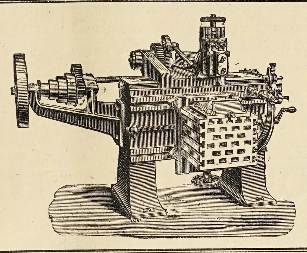 An illustration from Journal of fabrics and textile industries, 1882, leaf 187