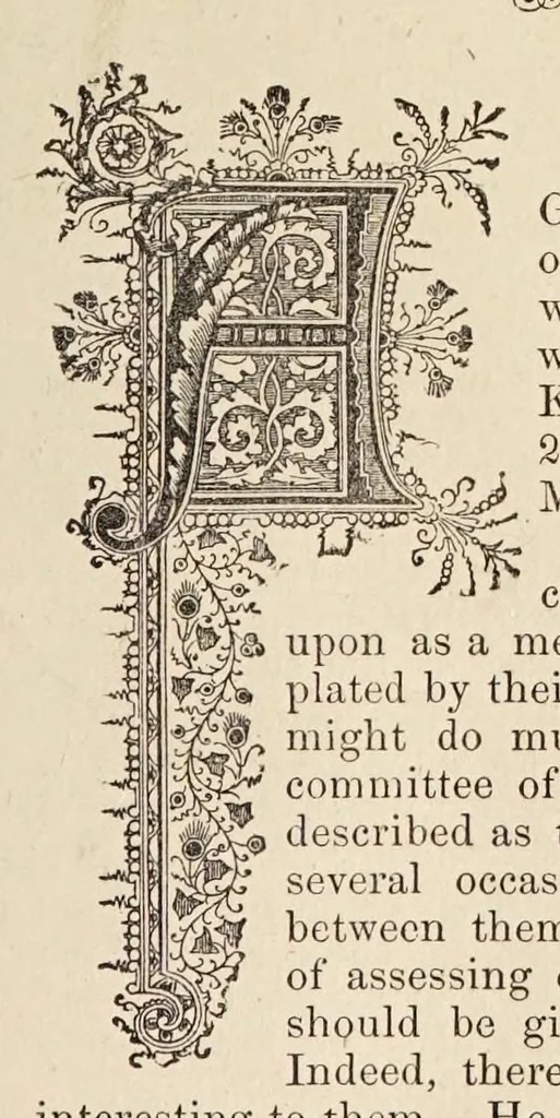 An illustration from Journal of fabrics and textile industries, 1882, leaf 105