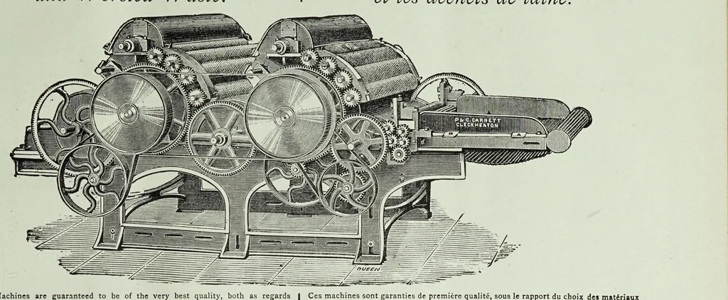 An illustration from Journal of fabrics and textile industries, 1882, leaf 37