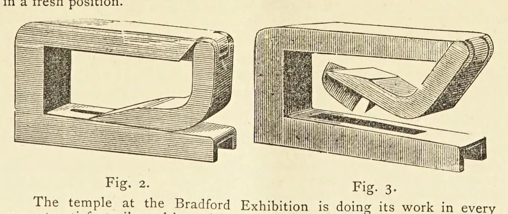 An illustration from Journal of fabrics and textile industries, 1882, leaf 64