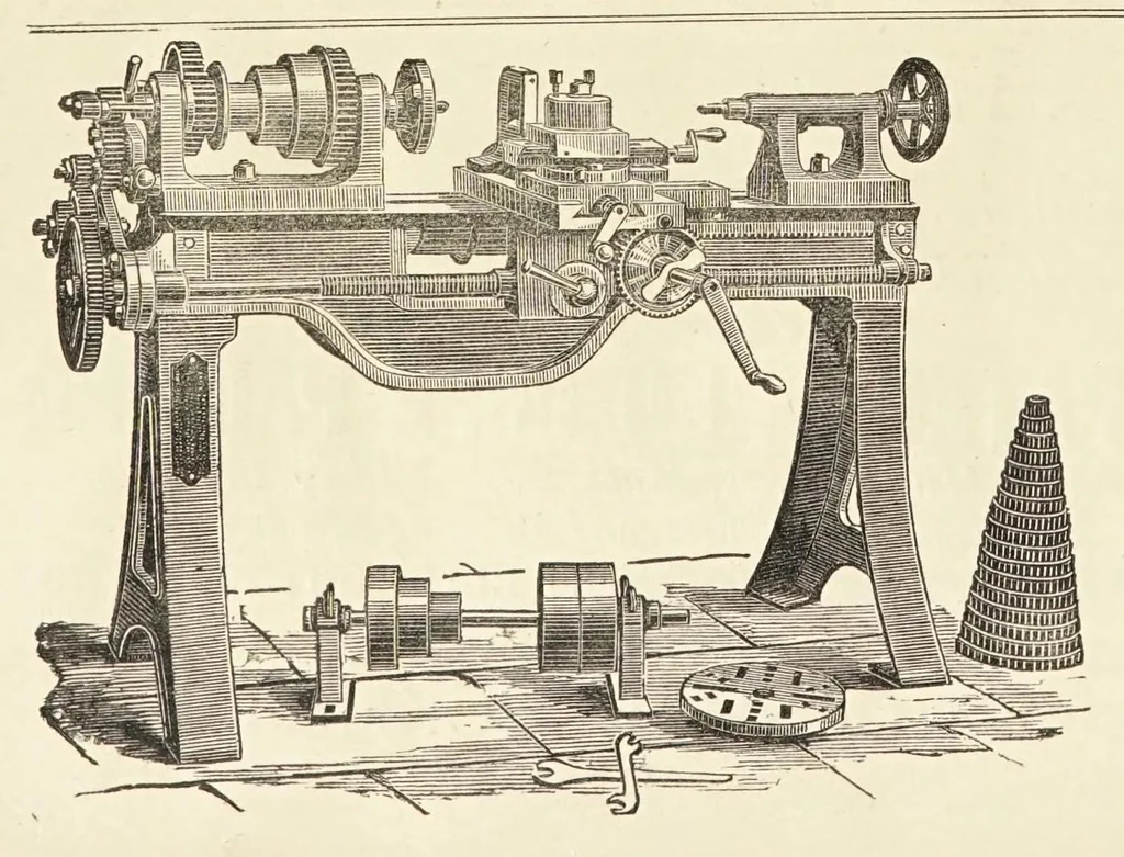 An illustration from Journal of fabrics and textile industries, 1882, leaf 122