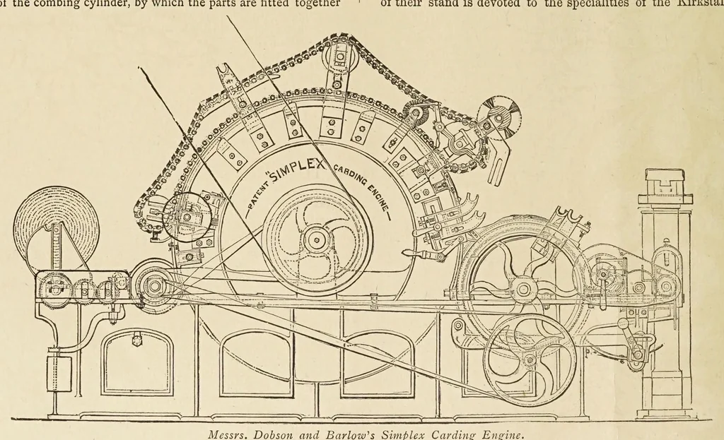 An illustration from Journal of fabrics and textile industries, 1882, leaf 130