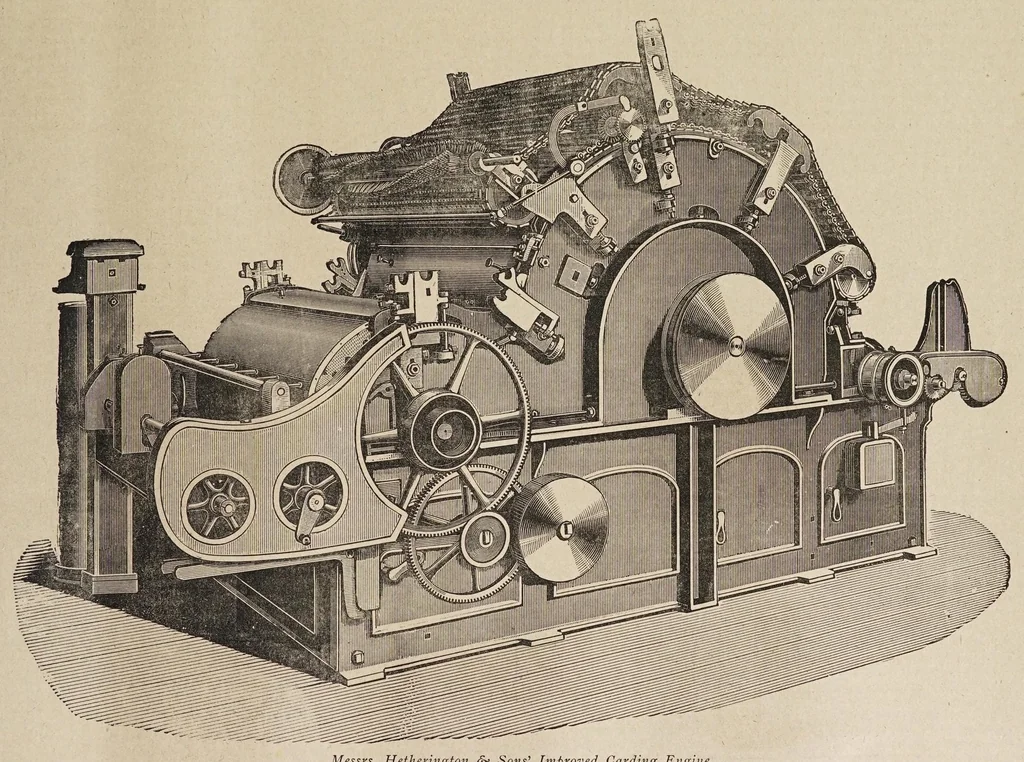 An illustration from Journal of fabrics and textile industries, 1882, leaf 187