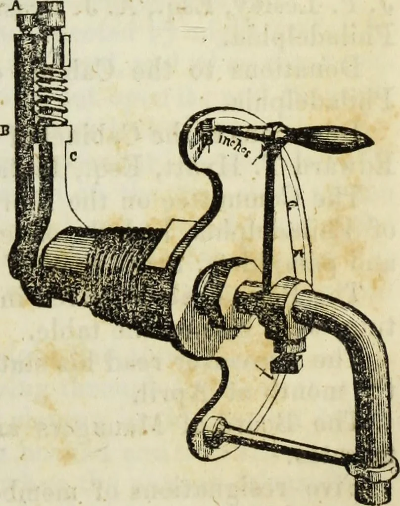 An illustration from Journal of the Franklin Institute; devoted to science and the mechanic arts, 1826, leaf 410