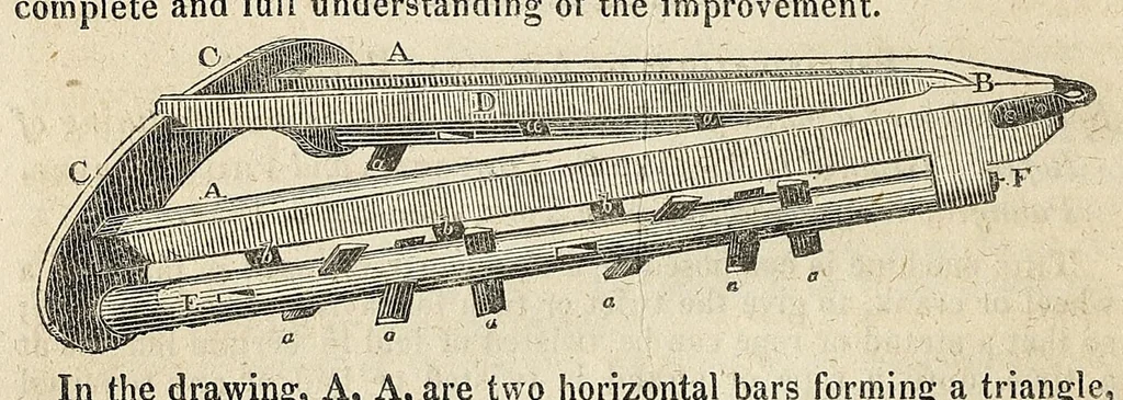 An illustration from Journal of the Franklin Institute, 1829, leaf 324