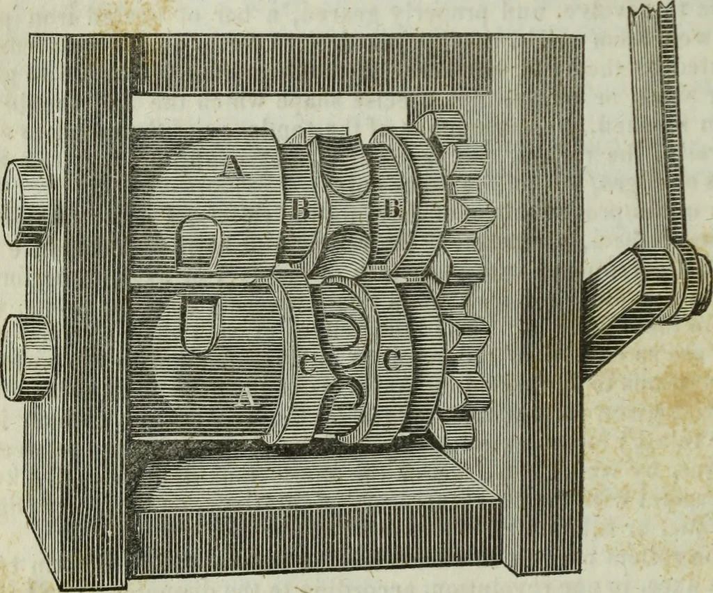 An illustration from Journal of the Franklin Institute; devoted to science and the mechanic arts, 1826, leaf 251