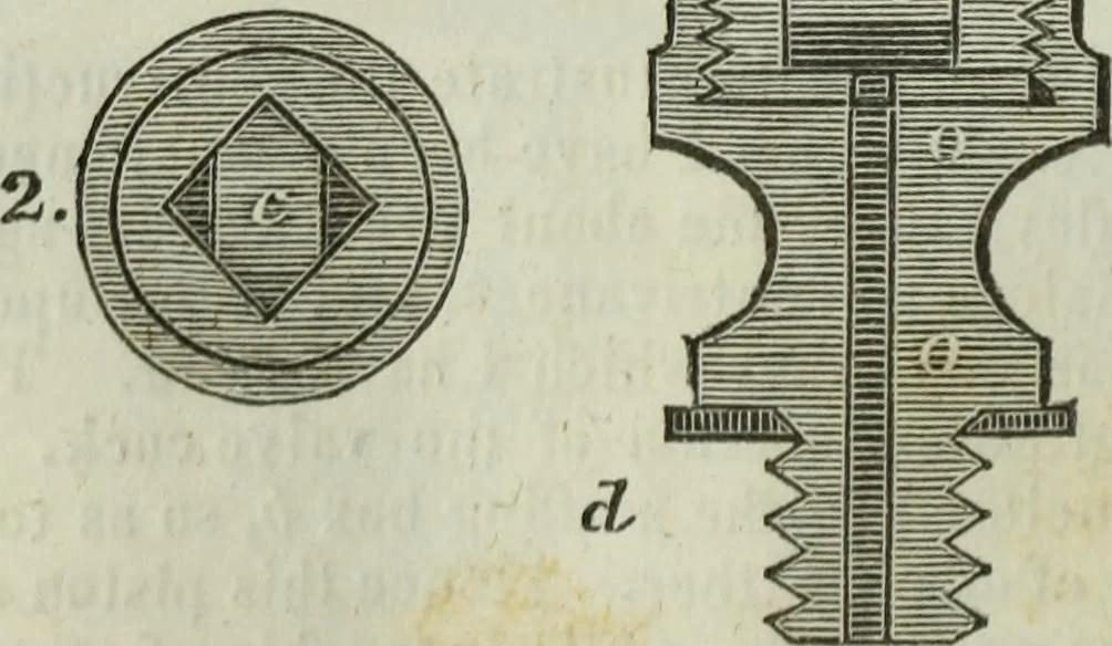 An illustration from Journal of the Franklin Institute; devoted to science and the mechanic arts, 1826, leaf 305