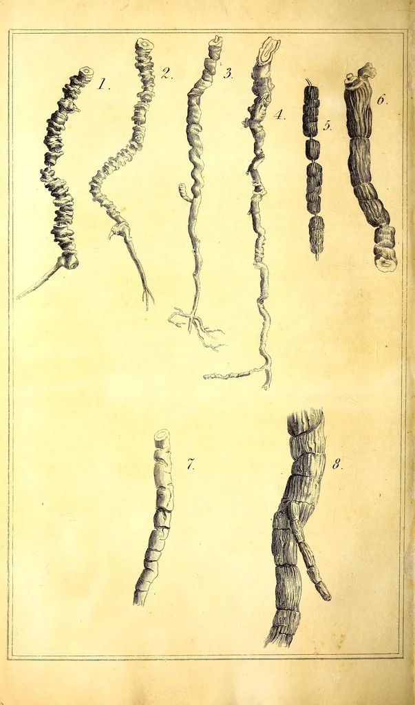 An illustration from Journal of the Philadelphia College of Pharmacy, 1829, leaf 202
