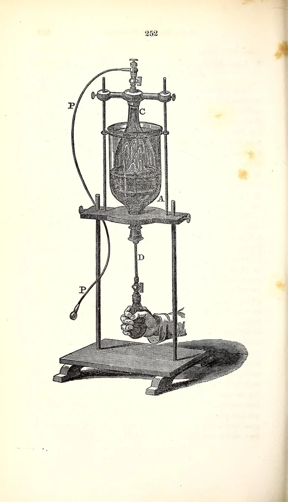 An illustration from Journal of the Philadelphia College of Pharmacy, 1829, leaf 272