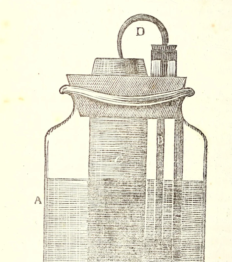 An illustration from Journal of the Philadelphia College of Pharmacy, 1829, leaf 120