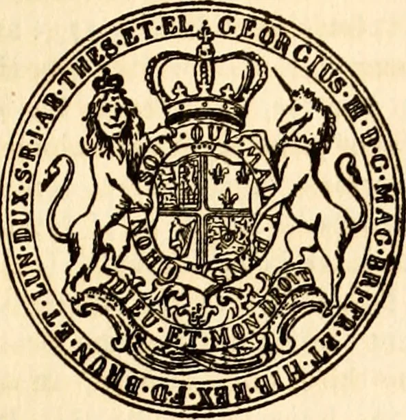 An illustration from Journals of the House of Burgesses of Virginia, 1619, leaf 14