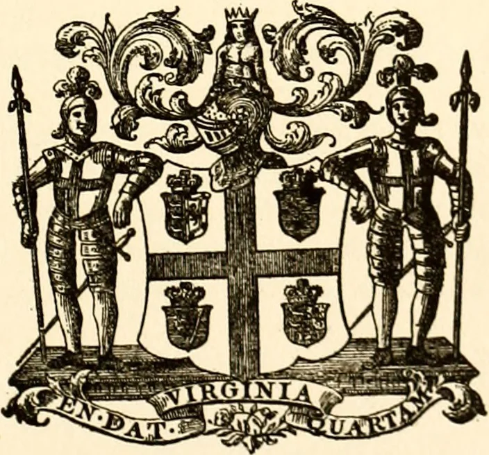 An illustration from Journals of the House of Burgesses of Virginia, 1619, leaf 356