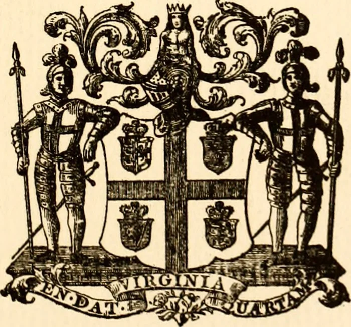 An illustration from Journals of the House of Burgesses of Virginia, 1619, leaf 6