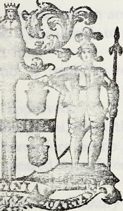 An illustration from Journals of the House of Burgesses of Virginia, 1619, leaf 790