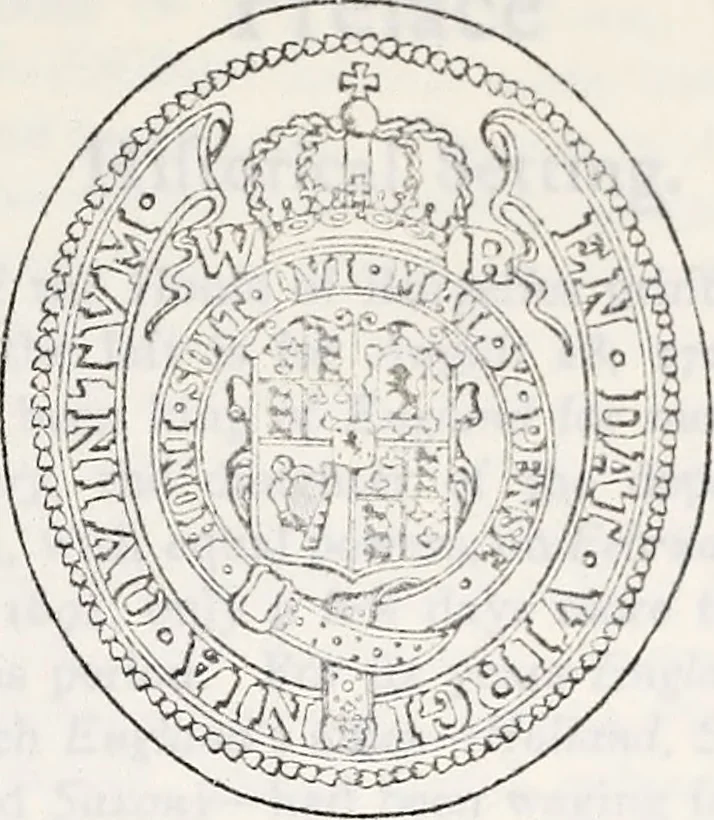 An illustration from Journals of the House of Burgesses of Virginia, 1619, leaf 24