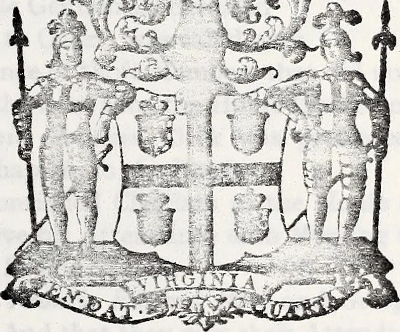 An illustration from Journals of the House of Burgesses of Virginia, 1619, leaf 246