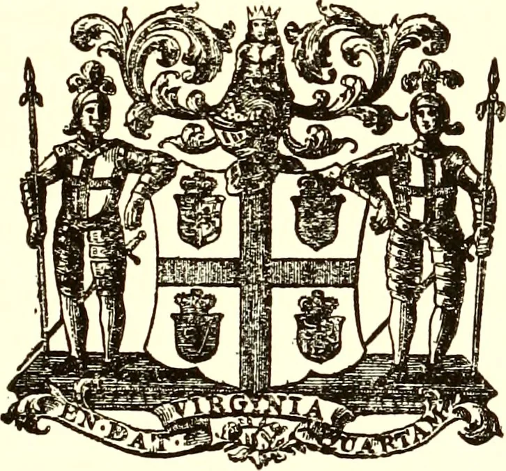 An illustration from Journals of the House of Burgesses of Virginia, 1619, leaf 60