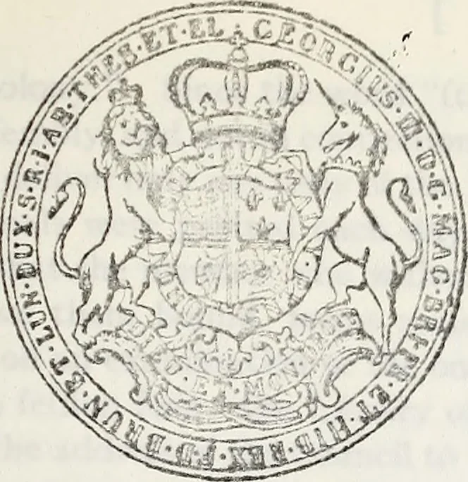 An illustration from Journals of the House of Burgesses of Virginia, 1619, leaf 22
