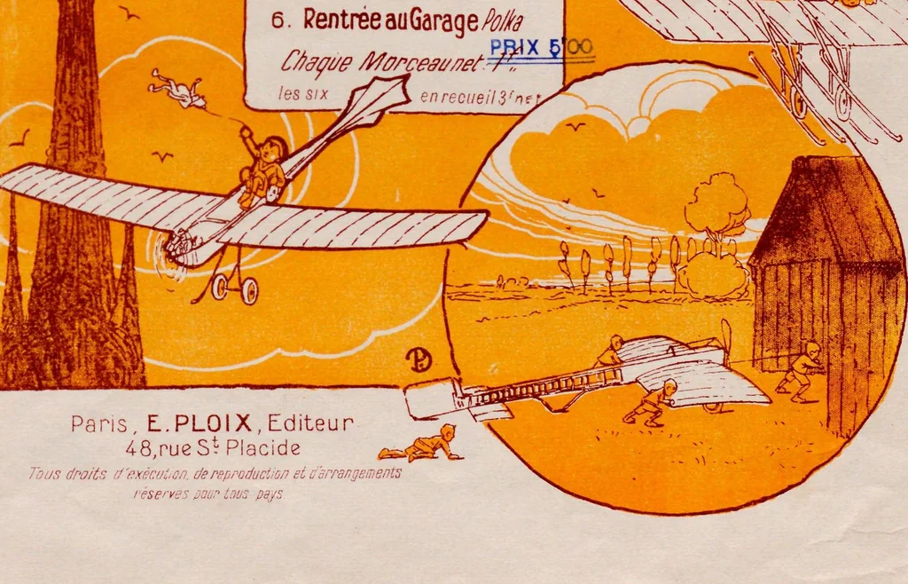 An illustration from Joyeuse ascension : marche, 1911, leaf 1