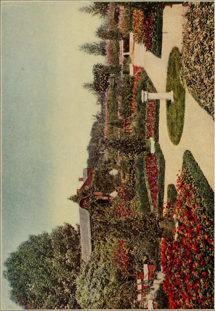 An illustration from The joy of gardens, 1911, leaf 126
