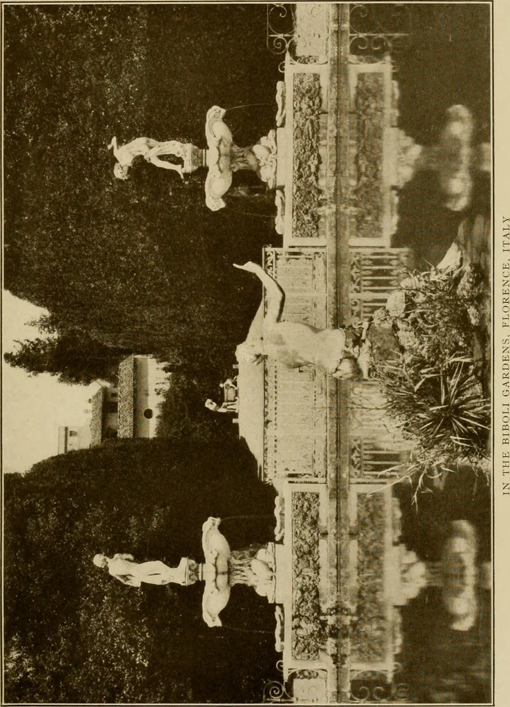 An illustration from The joy of gardens, 1911, leaf 148