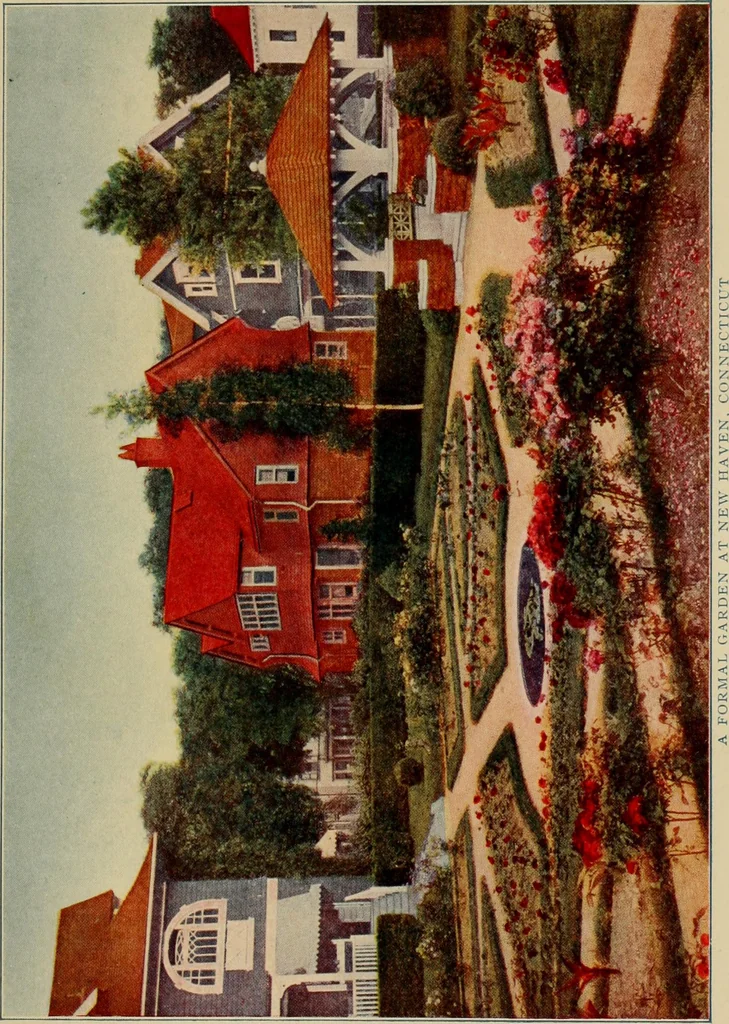An illustration from The joy of gardens, 1911, leaf 160